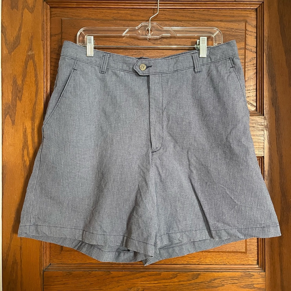 High Waisted Blue Shorts